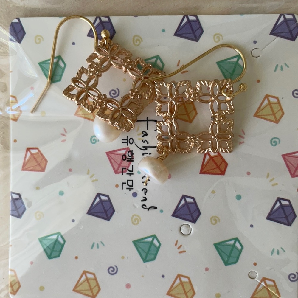 Lace earrings